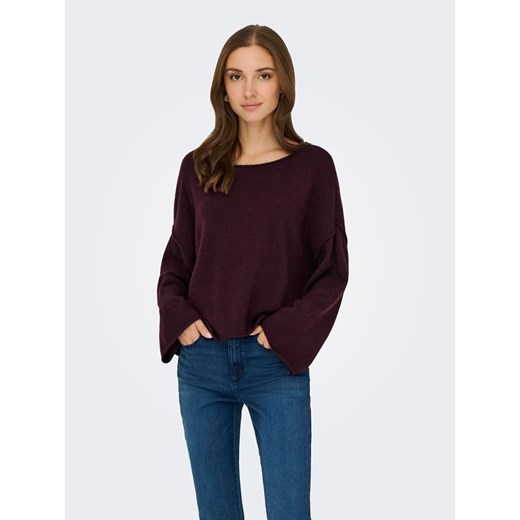 JDY Sweter w kolorze czerwonym ze sklepu Limango Polska w kategorii Swetry damskie - zdjęcie 187335597