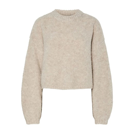 Pieces Sweter w kolorze beżowym ze sklepu Limango Polska w kategorii Swetry damskie - zdjęcie 187335719