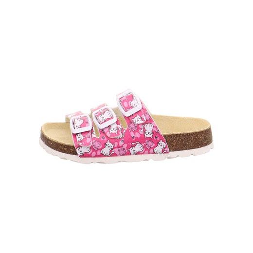 superfit Klapki w kolorze różowym ze sklepu Limango Polska w kategorii Kapcie dziecięce - zdjęcie 187335875