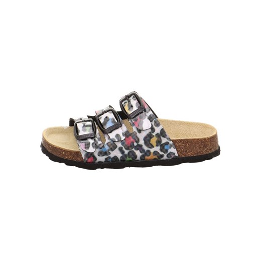 superfit Klapki w kolorze białym ze wzorem ze sklepu Limango Polska w kategorii Kapcie dziecięce - zdjęcie 187335879