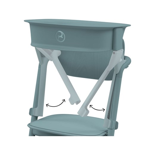 Cybex Wkładka w kolorze niebieskim do krzesełka &quot;Lemo&quot; ze sklepu Limango Polska w kategorii Fotele dziecięce - zdjęcie 187336017