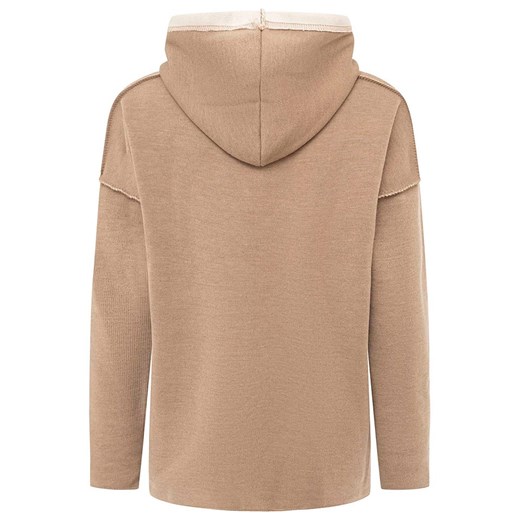 Zwillingsherz Bluza &quot;Positive Mind&quot; w kolorze jasnobrązowym Zwillingsherz L/XL promocyjna cena Limango Polska