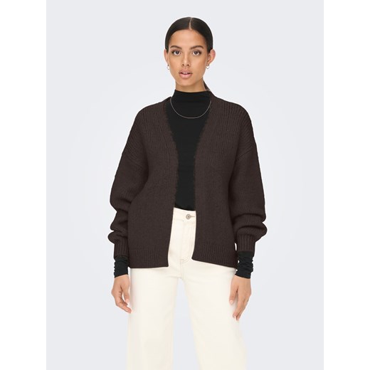JDY Kardigan w kolorze brązowym ze sklepu Limango Polska w kategorii Swetry damskie - zdjęcie 187336238