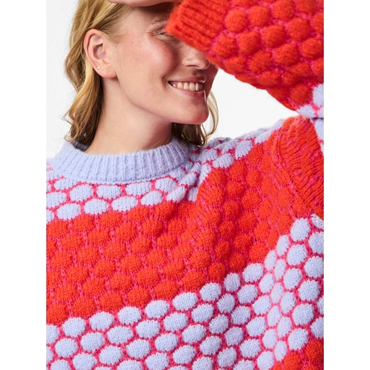 Pieces Sweter w kolorze czerwonym Pieces S Limango Polska wyprzedaż