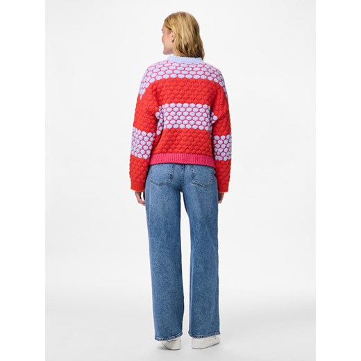 Pieces Sweter w kolorze czerwonym Pieces XS promocja Limango Polska