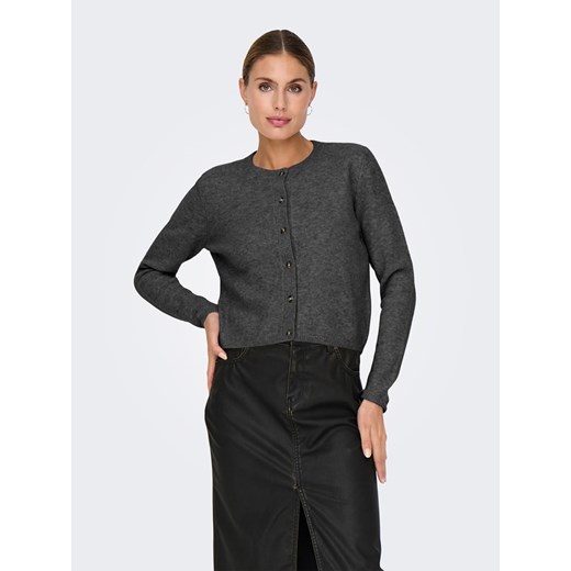JDY Kardigan w kolorze antracytowym ze sklepu Limango Polska w kategorii Swetry damskie - zdjęcie 187336379