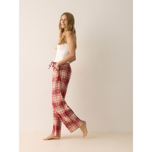 Reserved - Spodnie piżamowe - czerwony ze sklepu Reserved w kategorii Piżamy damskie - zdjęcie 187336939