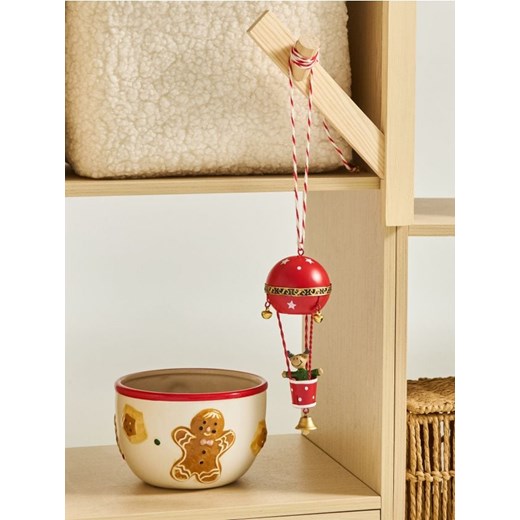 Sinsay - Dekoracja świąteczna w kształcie renifera - czerwony ze sklepu Sinsay w kategorii Dekoracje bożonarodzeniowe - zdjęcie 187339027