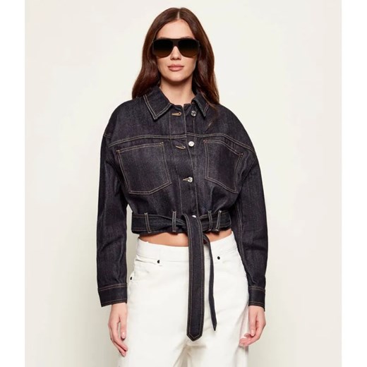 HUGO Jeansowa kurtka Galata | Cropped Fit ze sklepu Gomez Fashion Store w kategorii Kurtki damskie - zdjęcie 187339466