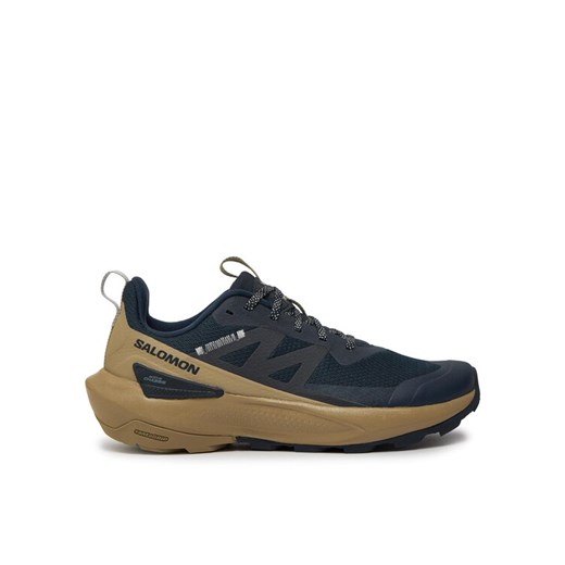 Trekkingi Salomon Elixir Activ L47455300 Czarny ze sklepu eobuwie.pl w kategorii Buty trekkingowe męskie - zdjęcie 187339548