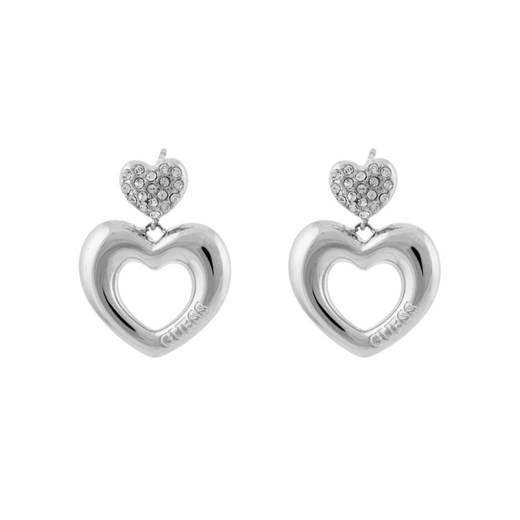 Kolczyki Guess JUBE05209JW Srebrny ze sklepu eobuwie.pl w kategorii Kolczyki - zdjęcie 187339559