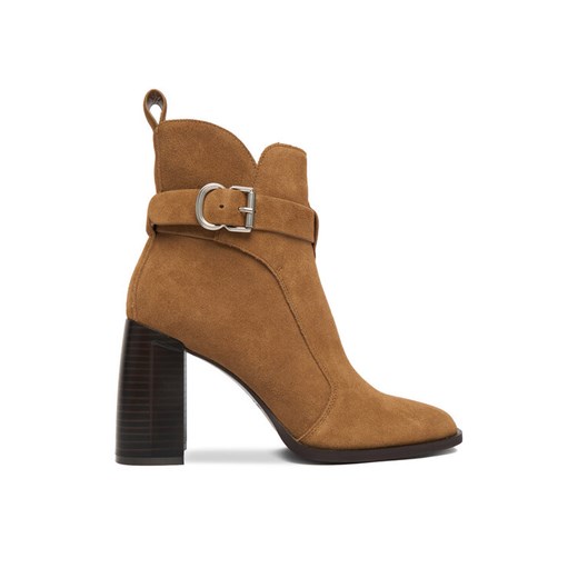 Botki Badura EO-VIV-1 Brązowy ze sklepu eobuwie.pl w kategorii Botki - zdjęcie 187339565