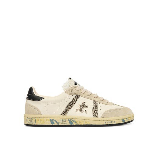 Sneakersy Premiata Bonnied Var 7692 Beżowy ze sklepu eobuwie.pl w kategorii Buty sportowe damskie - zdjęcie 187339575
