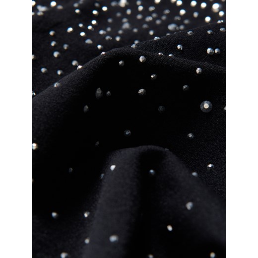 Reserved - Bluzka z cyrkoniami - czarny Reserved 140 (9 lat) Reserved