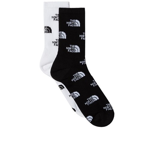 Skarpetki unisex The North Face Everyday Crew 0A8BRBKY41 - biało-czarne ze sklepu streetstyle24.pl w kategorii Skarpetki męskie - zdjęcie 187340315