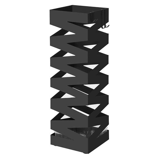 Songmics Stojak w kolorze czarnym na parasole - 15,5 x 49 x 15,5 cm Songmics onesize okazyjna cena Limango Polska