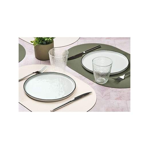 Björn Podkładki (6 szt.) w kolorze kremowo-zielonym - 44,5 x 30 cm Björn onesize wyprzedaż Limango Polska