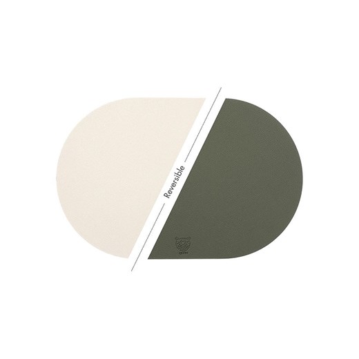 Björn Podkładki (6 szt.) w kolorze kremowo-zielonym - 44,5 x 30 cm Björn onesize okazja Limango Polska