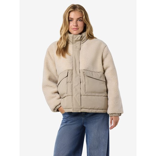 Noisy may Kurtka puchowa w kolorze beżowym Noisy May XS okazja Limango Polska