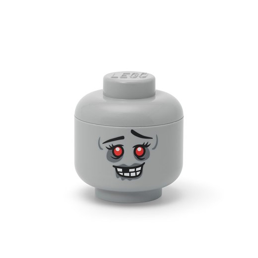 LEGO Pojemnik &quot;Zombie&quot; w kolorze jasnoszarym - wys. 11,5 x Ø 10,2 cm ze sklepu Limango Polska w kategorii Pojemniki kuchenne - zdjęcie 187340686