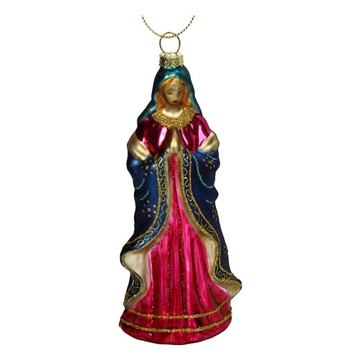 Kersten Ozdoba choinkowa &quot;Madonna Glass&quot; ze wzorem - wys. 15 cm ze sklepu Limango Polska w kategorii Dekoracje bożonarodzeniowe - zdjęcie 187340689