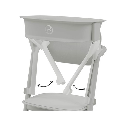 Cybex Wkładka w kolorze szarym do krzesełka &quot;Lemo&quot; ze sklepu Limango Polska w kategorii Fotele dziecięce - zdjęcie 187340839