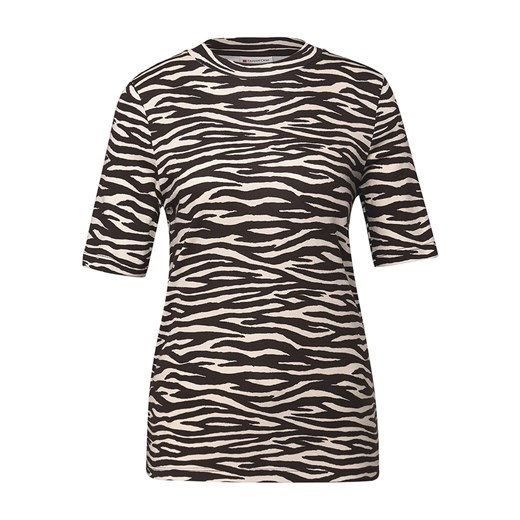 Cecil Koszulka w kolorze czarno-kremowym Cecil 42 promocja Limango Polska