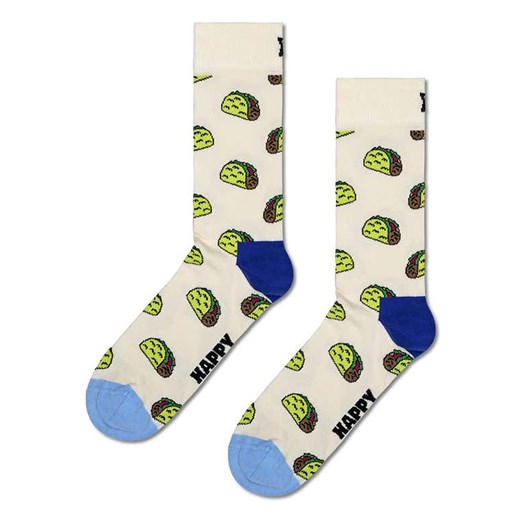 Happy Socks Skarpety (4 pary) ze wzorem Happy Socks 36-40 wyprzedaż Limango Polska