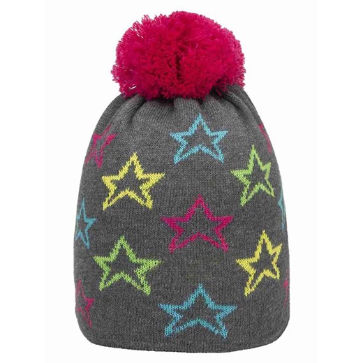 Döll Czapka w kolorze antracytowym ze wzorem ze sklepu Limango Polska w kategorii Czapki dziecięce - zdjęcie 187341435