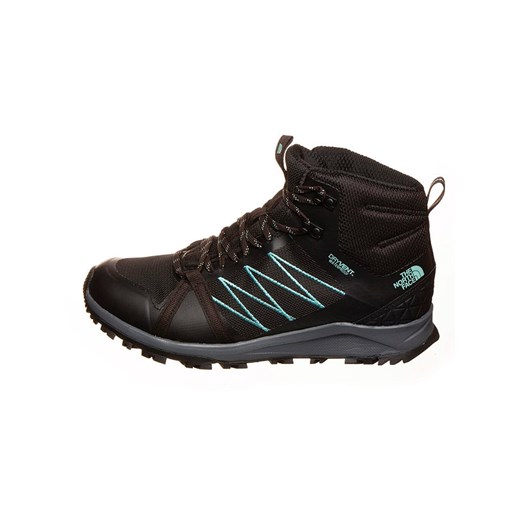 The North Face Buty turystyczne &quot;Litewave Fastpack II&quot; w kolorze czarno-turkusowym ze sklepu Limango Polska w kategorii Buty trekkingowe damskie - zdjęcie 187341556