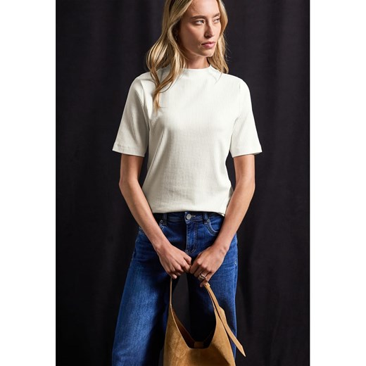 Cecil Koszulka w kolorze białym ze sklepu Limango Polska w kategorii Bluzki damskie - zdjęcie 187341707