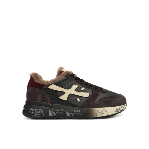 Sneakersy Premiata Mick Var 7719M Brązowy ze sklepu eobuwie.pl w kategorii Buty sportowe męskie - zdjęcie 187341767