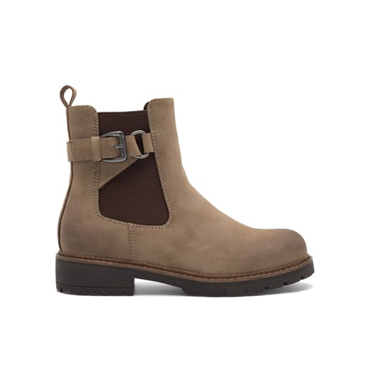 Botki Clara Barson LELAINA WS6207-07 Beżowy ze sklepu eobuwie.pl w kategorii Botki - zdjęcie 187341788