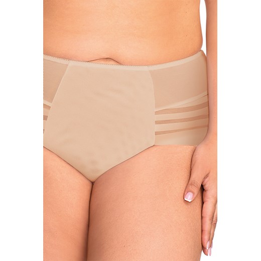 Wysokie figi Nessa Alizee N02 beż ze sklepu kontri.pl w kategorii Majtki damskie - zdjęcie 187342109