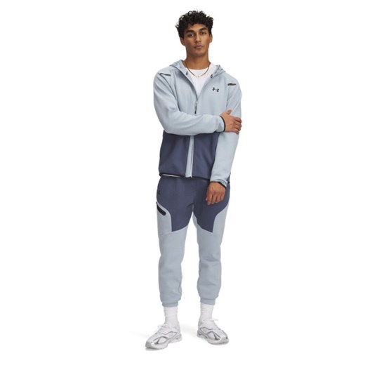 Męskie spodnie treningowe Under Armour UA Unstoppable Flc Jgr Eu - szare Under Armour XL okazyjna cena Sportstylestory.com