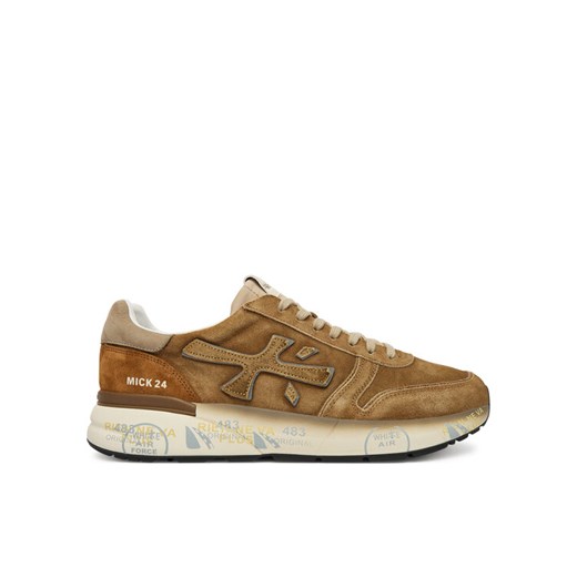 Premiata Sneakersy Mick Var 7712 Brązowy ze sklepu MODIVO w kategorii Buty sportowe męskie - zdjęcie 187343348