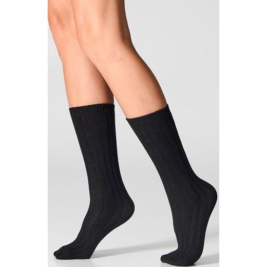 2-pack skarpetki damskie z angorą króliczą czarne W22, Kolor czarny, Rozmiar uniwersalny, LEGS ze sklepu Intymna w kategorii Skarpetki damskie - zdjęcie 187344475