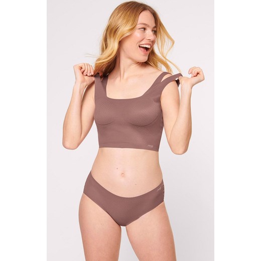 Sloggi gładki biustonosz soft ZERO Feel Flow Bralette 10213194, Kolor kakao, Rozmiar S, Sloggi ze sklepu Intymna w kategorii Biustonosze - zdjęcie 187344677