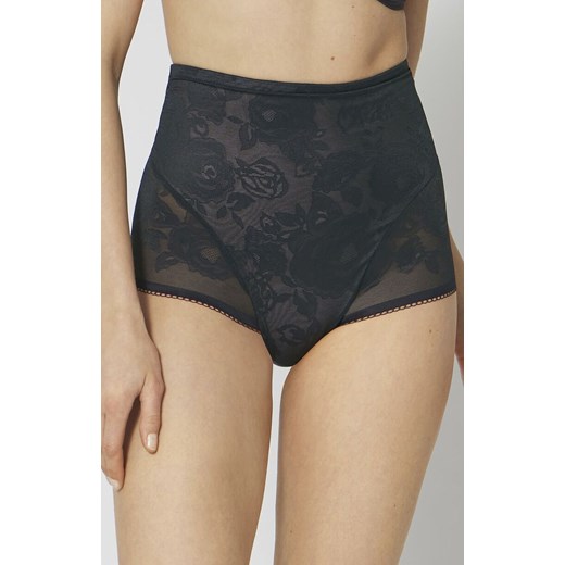 Triumph Wild Rose Sensation Highwaist Panty 10206011, Kolor czarny, Rozmiar S, Triumph ze sklepu Intymna w kategorii Bielizna wyszczuplająca - zdjęcie 187344749