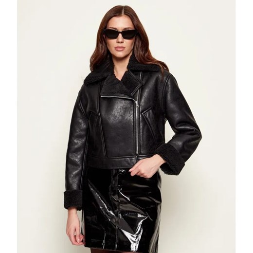 HUGO Kurtka Anisse-1 | Oversize fit | shearling ze sklepu Gomez Fashion Store w kategorii Kurtki damskie - zdjęcie 187345696