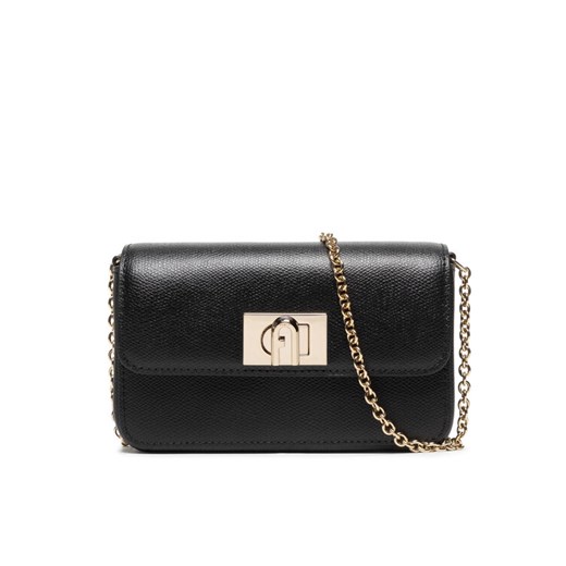 Torebka Furla 1927 WE00265-ARE000-O6000-1-007-20-CN-E Czarny ze sklepu eobuwie.pl w kategorii Kopertówki - zdjęcie 187345845