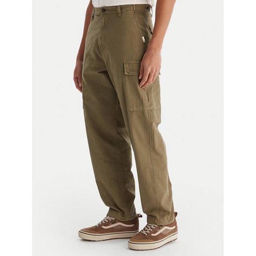 Element Spodnie cargo Relax Cargo ELYNP00203 Khaki Relaxed Fit ze sklepu MODIVO w kategorii Spodnie męskie - zdjęcie 187346136