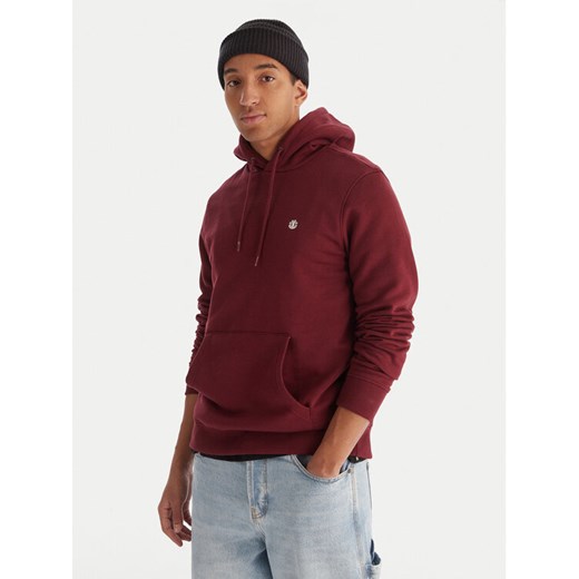 Element Bluza Icon Embroidery ELYFT00198 Bordowy Regular Fit ze sklepu MODIVO w kategorii Bluzy męskie - zdjęcie 187346167