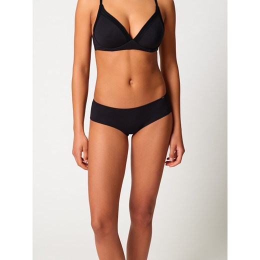 SKINY Damski hipster Kobiety Modal czarny jednolity ze sklepu vangraaf w kategorii Majtki damskie - zdjęcie 187346445