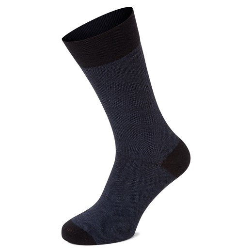 Finshley & Harding Skarpety w 2-paku Mężczyźni granatowy jednolity ze sklepu vangraaf w kategorii Skarpetki męskie - zdjęcie 187346467