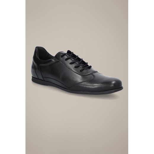 Buty Herminio Czarne ze sklepu Lancerto S.A. w kategorii Buty męskie - zdjęcie 187346588