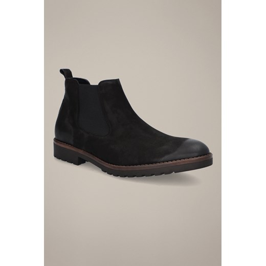 Sztyblety Karter Czarne ze sklepu Lancerto S.A. w kategorii Buty eleganckie męskie - zdjęcie 187346589