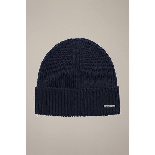 Czapka Granatowa Jostein ze sklepu Lancerto S.A. w kategorii Dodatki męskie - zdjęcie 187346605