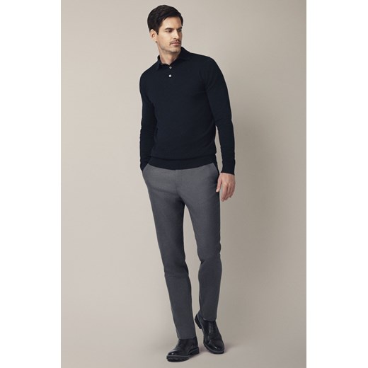 Spodnie Szare z Elastycznym Pasem Gennaro ze sklepu Lancerto S.A. w kategorii Spodnie męskie - zdjęcie 187346625