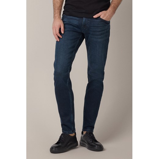 Jeansy Ciemnogranatowe Guido ze sklepu Lancerto S.A. w kategorii Jeansy męskie - zdjęcie 187346628